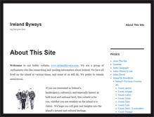 Tablet Screenshot of irelandbyways.com